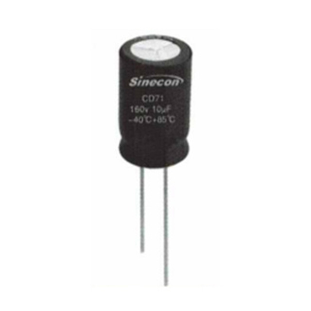 CD71S suhu tinggi tahan aluminium radial aluminium kapasitor elektrolitik dengan pembetulan S CD71S suhu tinggi tahan aluminium radial aluminium kapasitor elektrolitik dengan pembetulan S